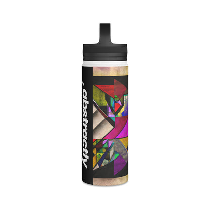 Lena Hartmann - Gravity Force, Abstractly - Stainless Steel Water Bottle