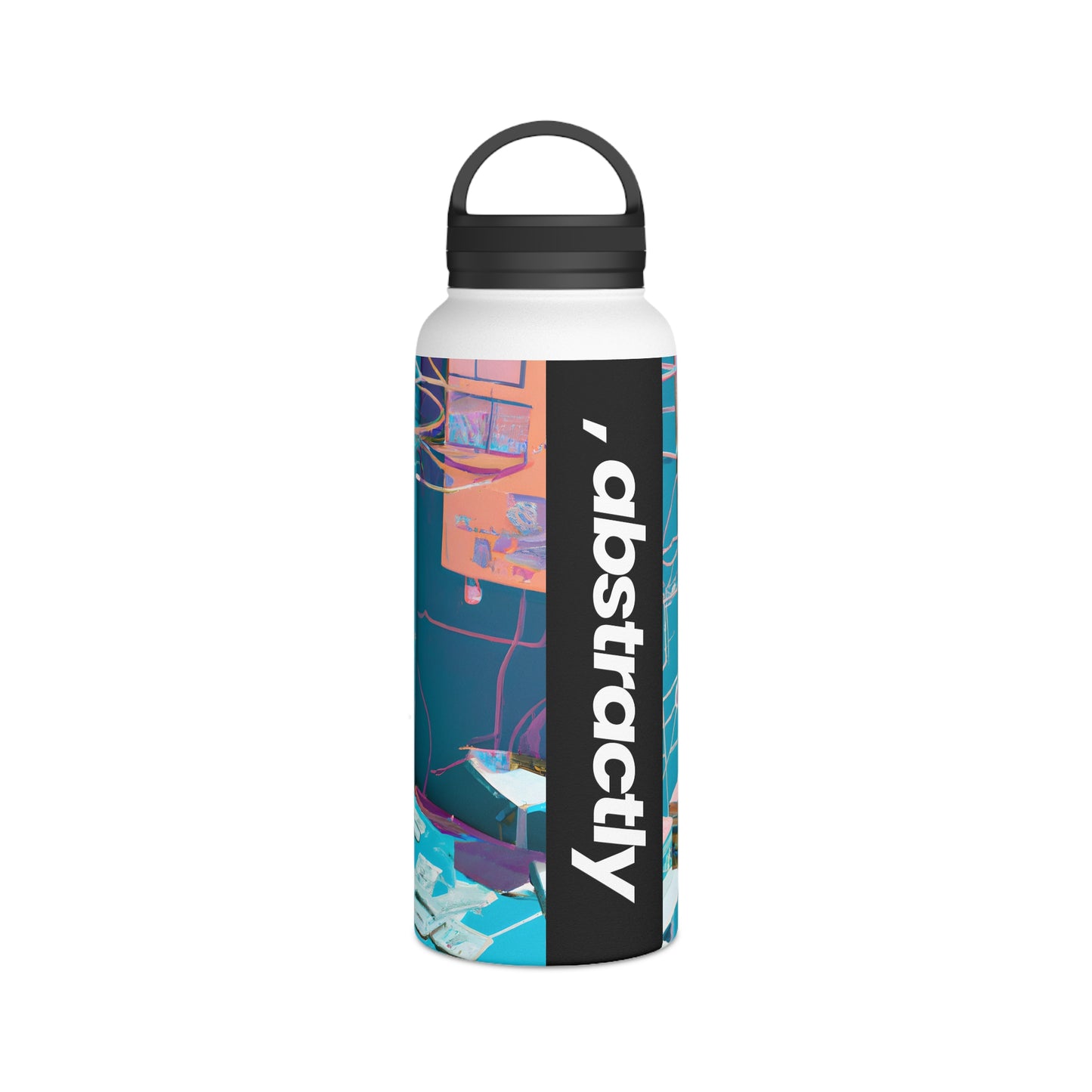 SilverPeak Finance - Cash Flow, Abstractly - Stainless Steel Water Bottle