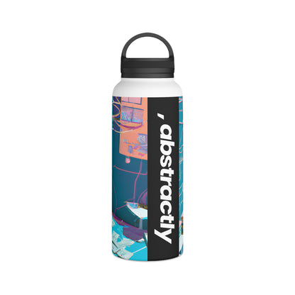 SilverPeak Finance - Cash Flow, Abstractly - Stainless Steel Water Bottle