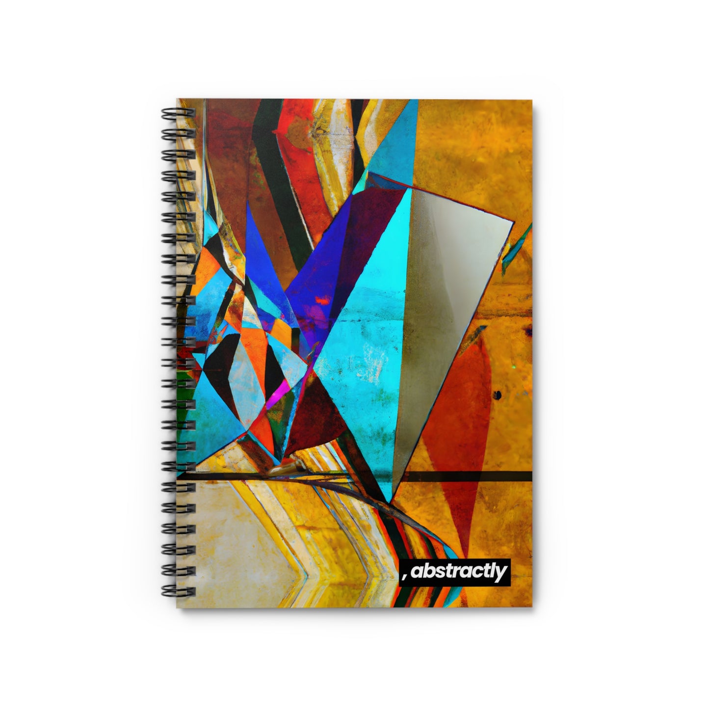 Irene Karlson - Strong Force, Abstractly - Spiral Notebook