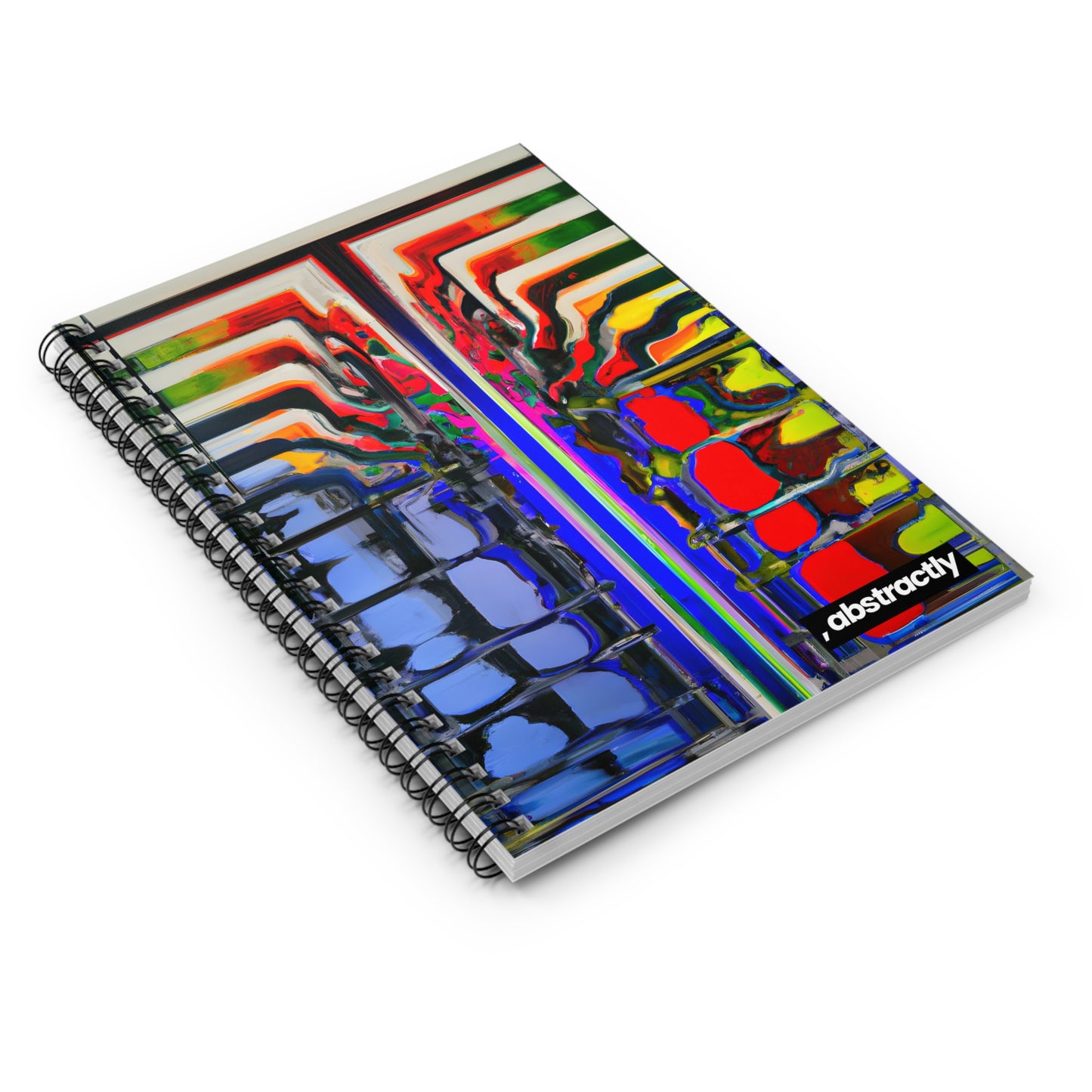 Leonardo Winterbourne - Strong Force, Abstractly - Spiral Notebook