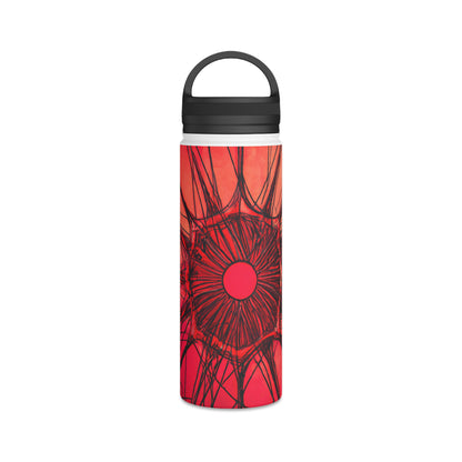 Elizabeth Rutherford - Magnetic Force, Abstractly - Stainless Steel Water Bottle