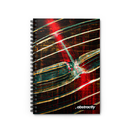 Joyce Lancaster - Electromagnetic Force, Abstractly - Spiral Notebook