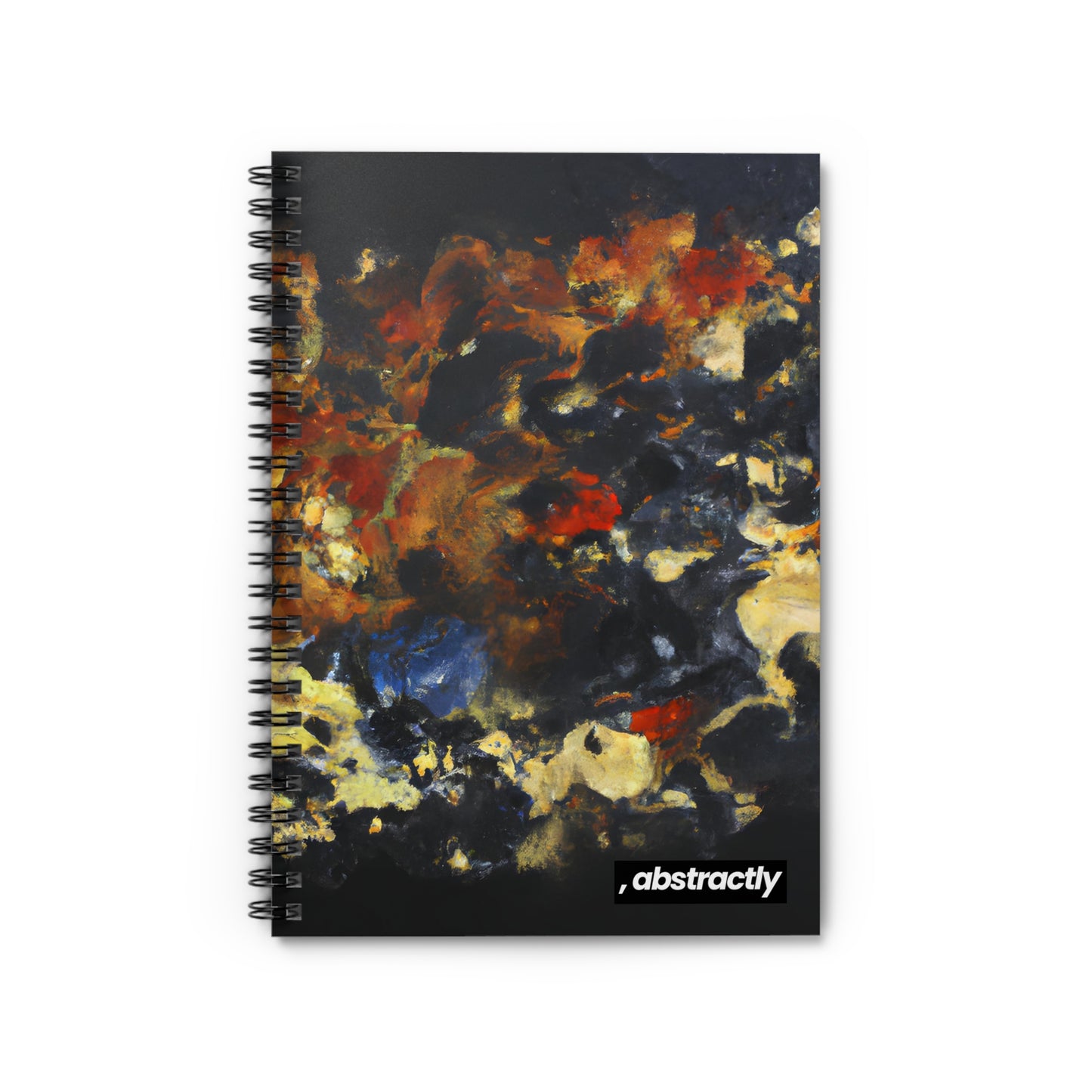 Neonexium Crystal - Chemistry, Abstractly - Spiral Notebook