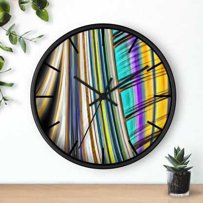 Spencer Harrison - Spring Force, Abstractly - Wall Clock