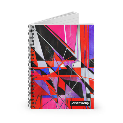 Lena Nordstrom - Tension Force, Abstractly - Spiral Notebook