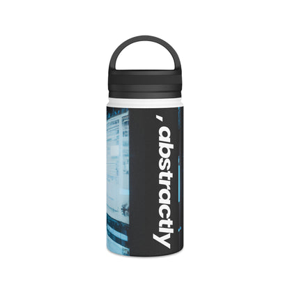 Silver Crest Financial - Debit, Abstractly - Stainless Steel Water Bottle