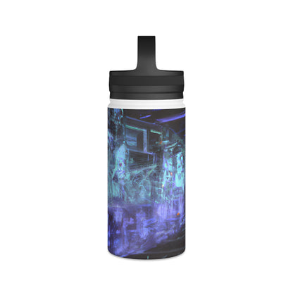 Crescent Capital - Capital, Abstractly - Stainless Steel Water Bottle