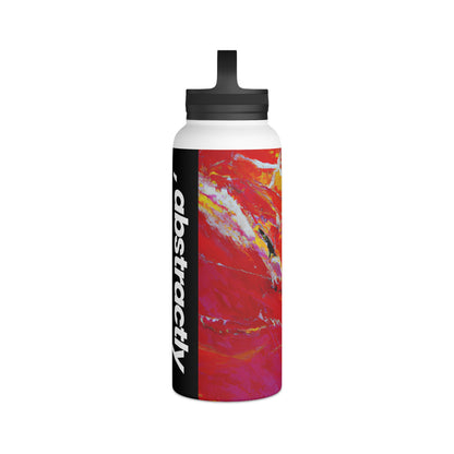 Galaxium Burst - Helium, Abstractly - Stainless Steel Water Bottle