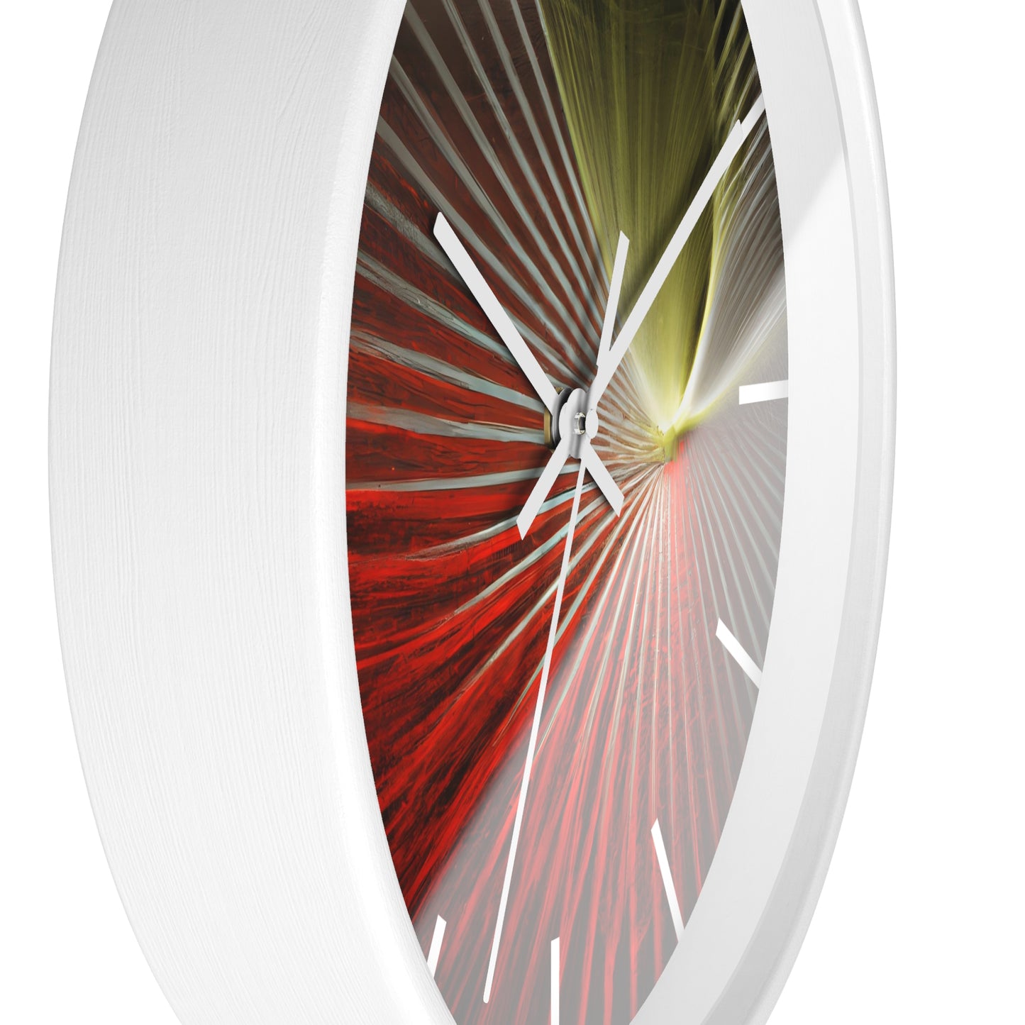 Beatrice Hawking - Spring Force, Abstractly - Wall Clock