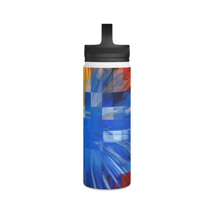 Adelaide Sinclair - Tension Force, Abstractly - Stainless Steel Water Bottle