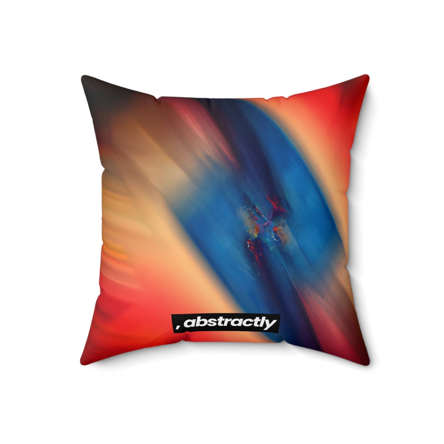 Randall Pritchard - Normal Force, Abstractly - Faux Suede Throw Pillow