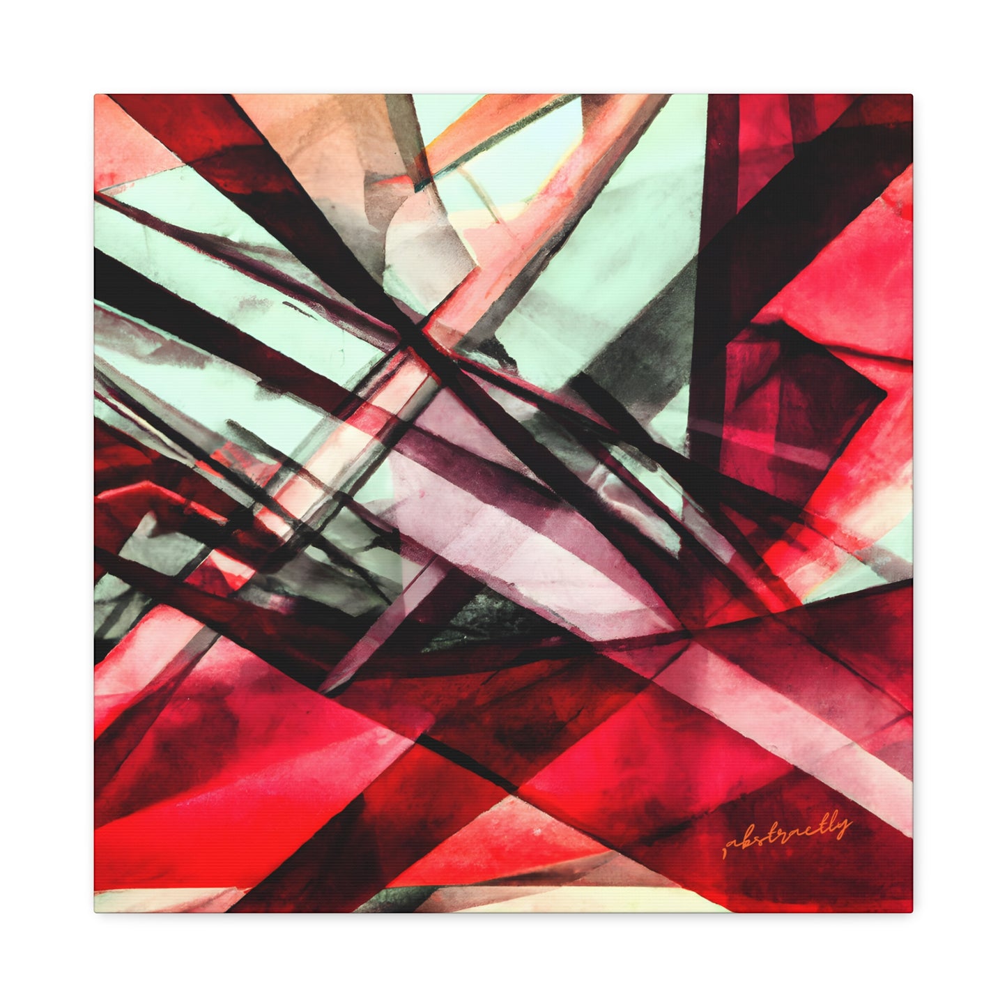 Phyllis Gallagher - Applied Force, Abstractly - Canvas