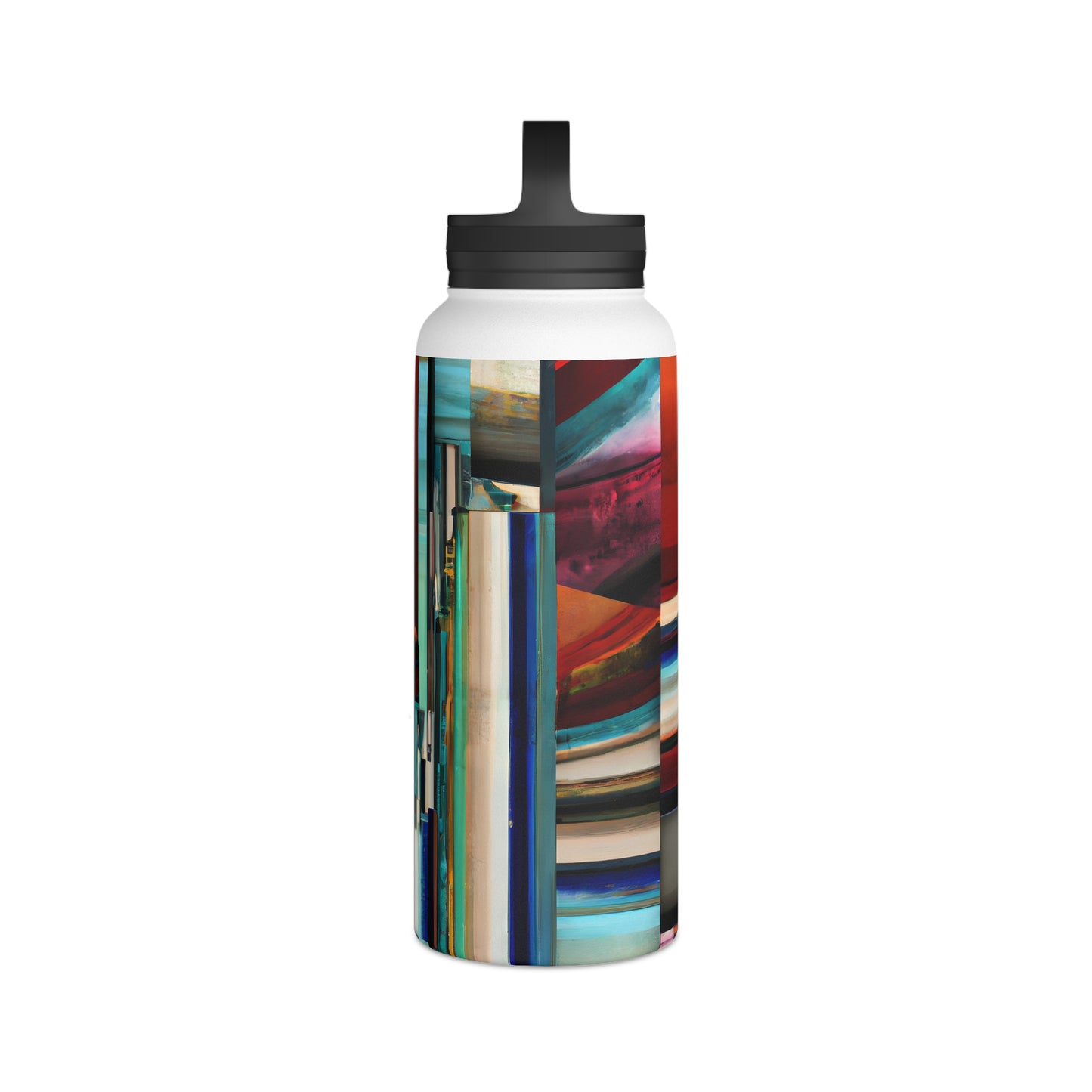 Alexandra Bouchard - Applied Force, Abstractly - Stainless Steel Water Bottle