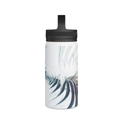 Cassandra Steller - Magnetic Force, Abstractly - Stainless Steel Water Bottle