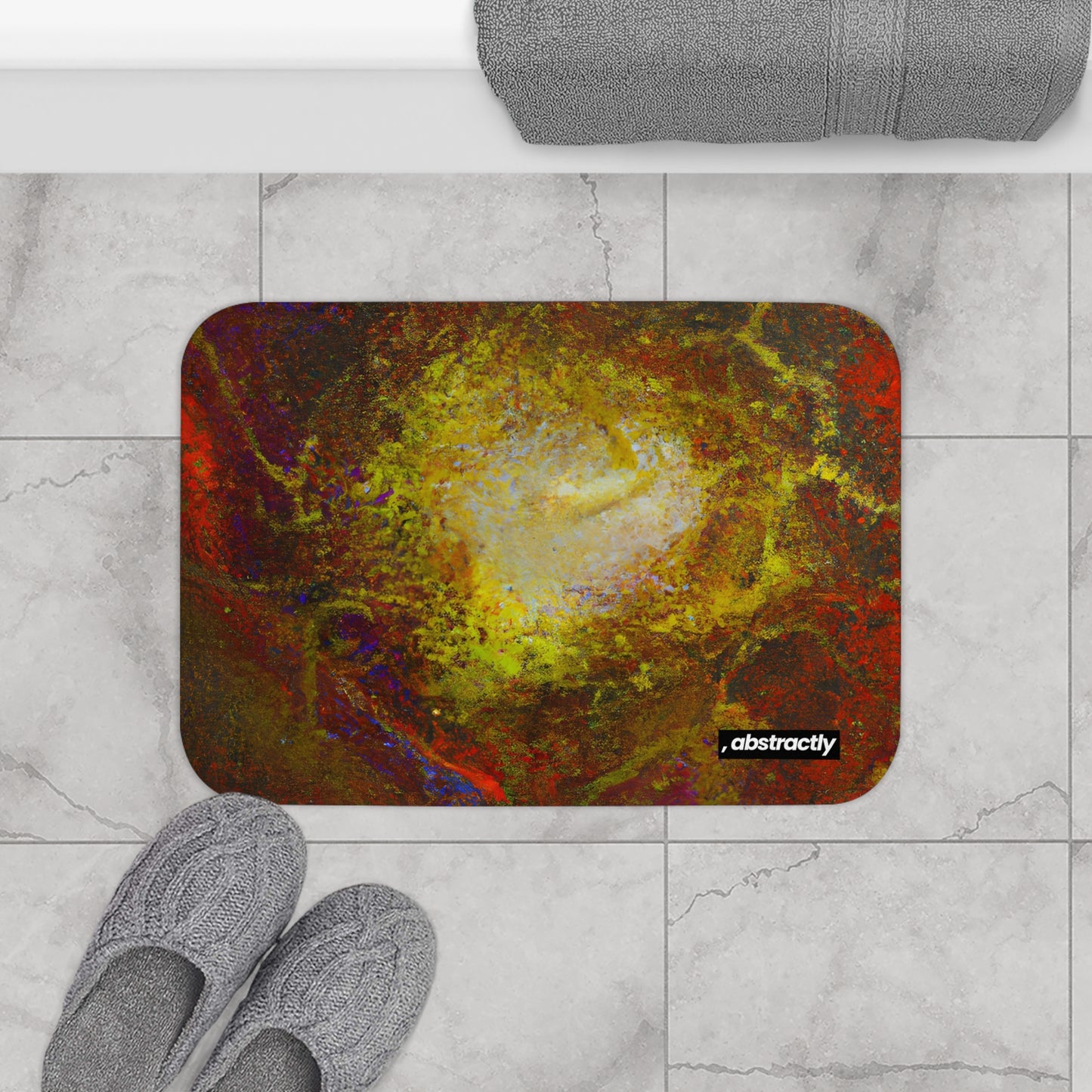 Halsteadium Hexane - Chemistry, Abstractly - Bath Mat