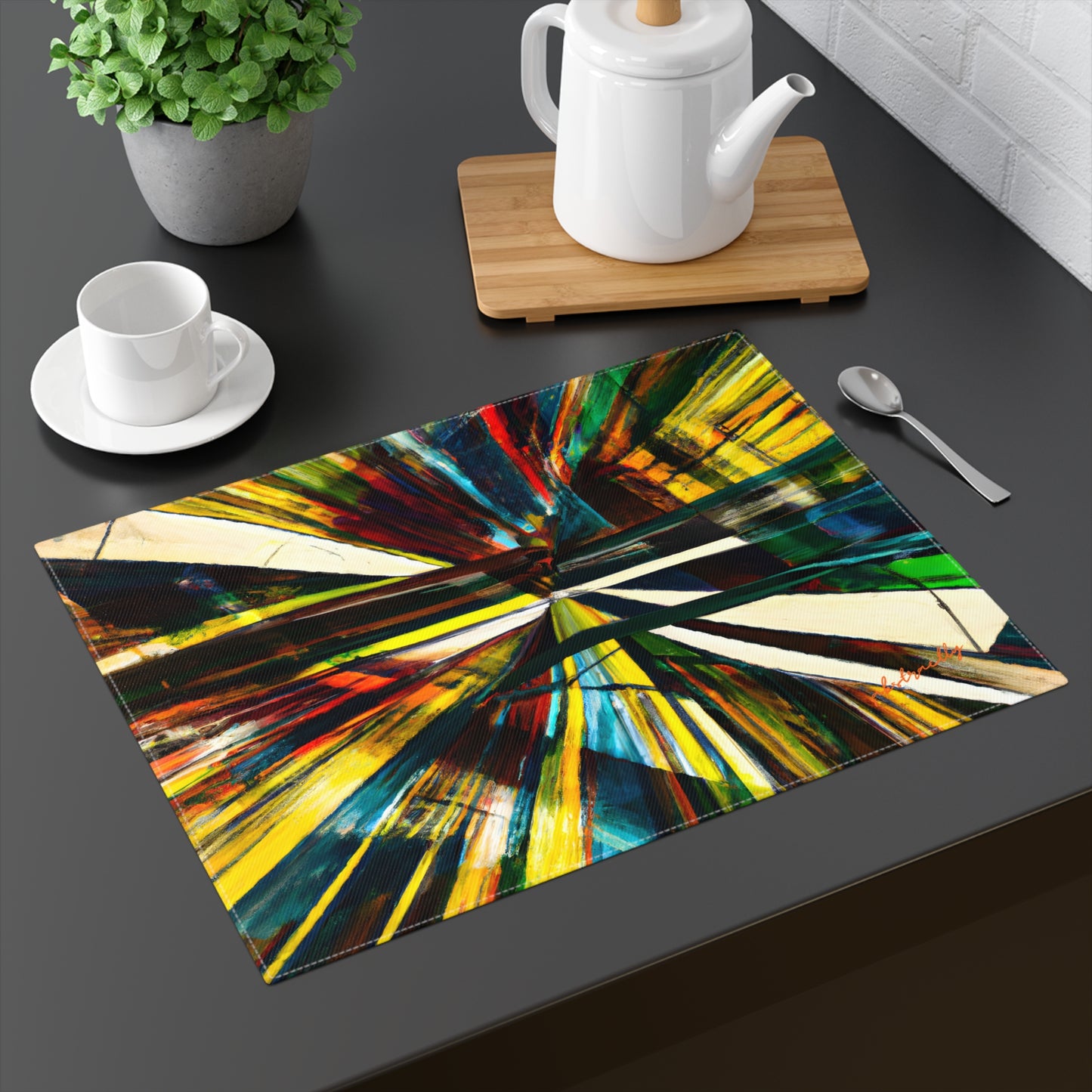 Daryl Norton - Electric Force, Abstractly - Placemat