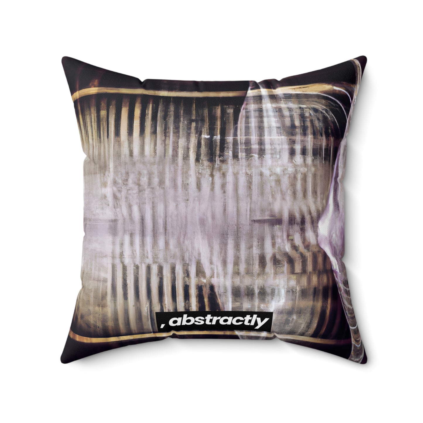 Arthur Hartmann - Friction Force, Abstractly - Faux Suede Throw Pillow