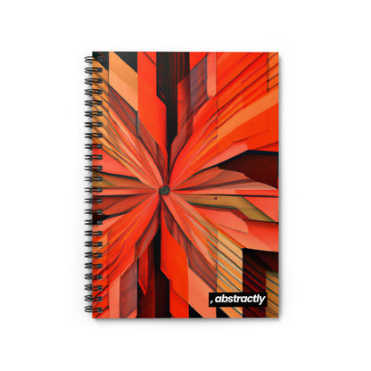 Maxine Lennox - Spring Force, Abstractly - Spiral Notebook