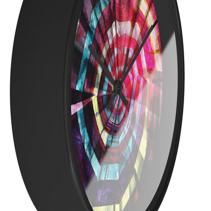 Vera Blackburn - Gravity Force, Abstractly - Wall Clock