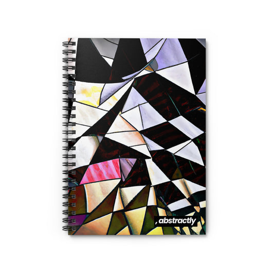 Emmett Baines - Tension Force, Abstractly - Spiral Notebook