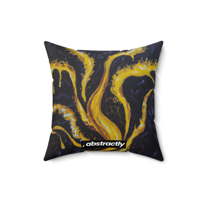 Vanadium Starlite - Chemistry, Abstractly - Faux Suede Throw Pillow