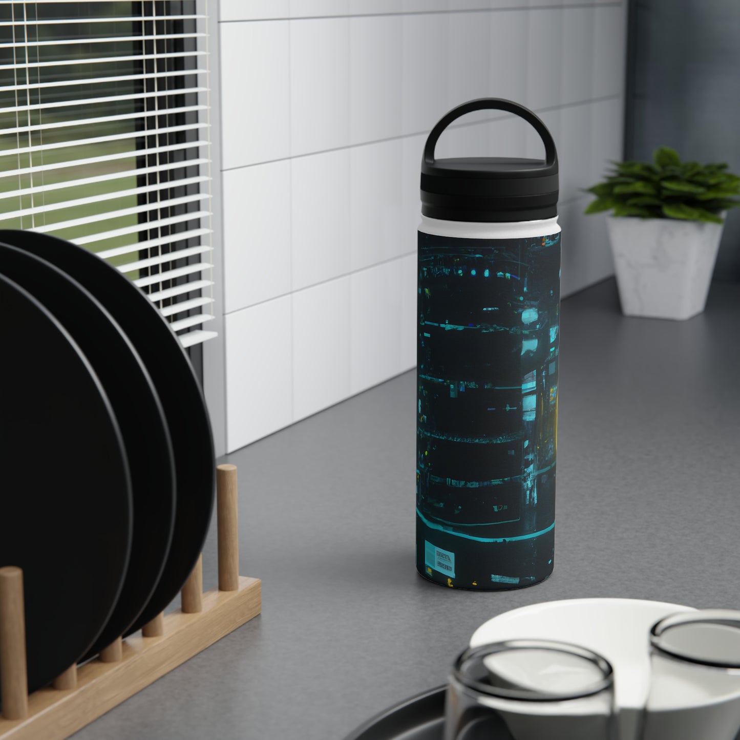 Valor Peak - Liability, Abstractly - Stainless Steel Water Bottle