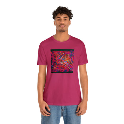 Solarian Crystal Prism - Neon, Abstractly - Tee