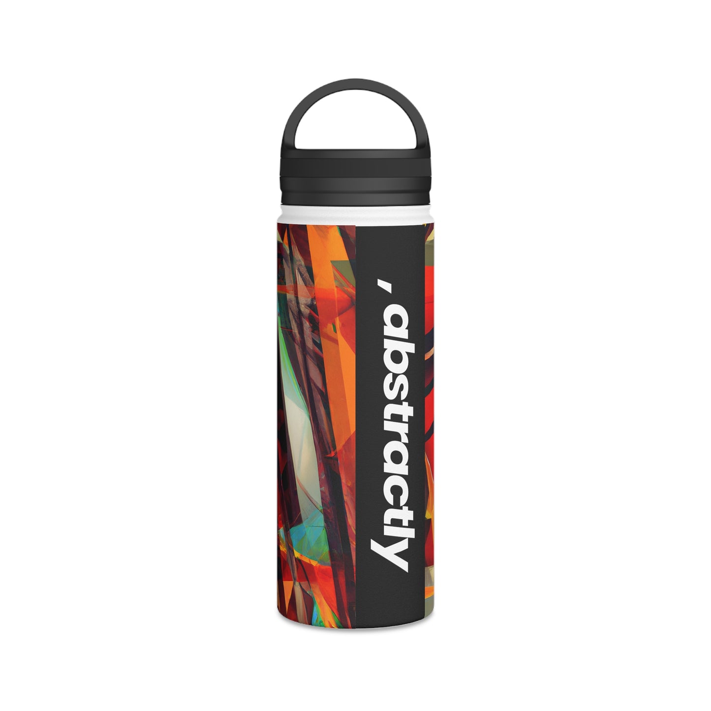 Miles Jefferson - Electromagnetic Force, Abstractly - Stainless Steel Water Bottle