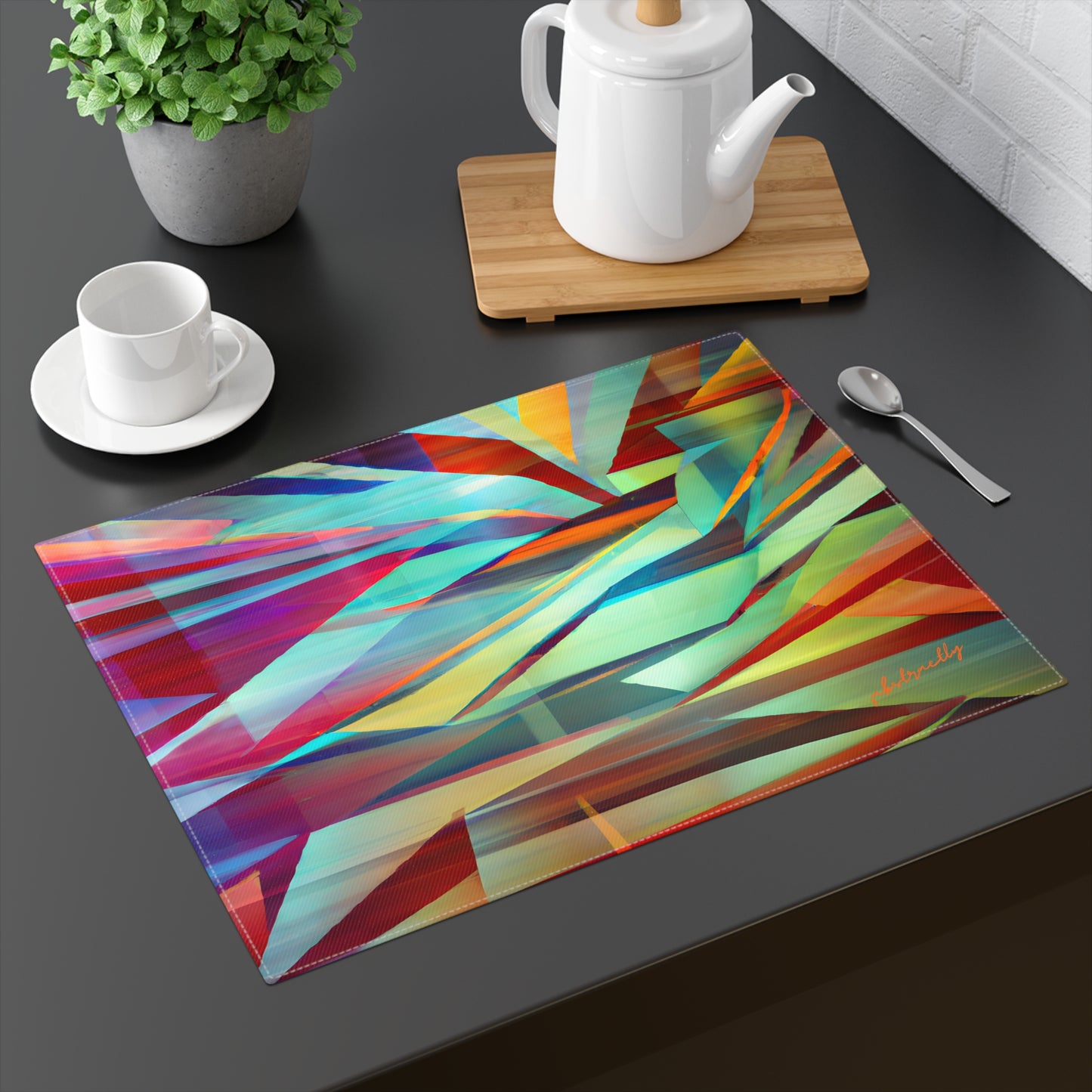 Lilly Stark - Gravity Force, Abstractly - Placemat