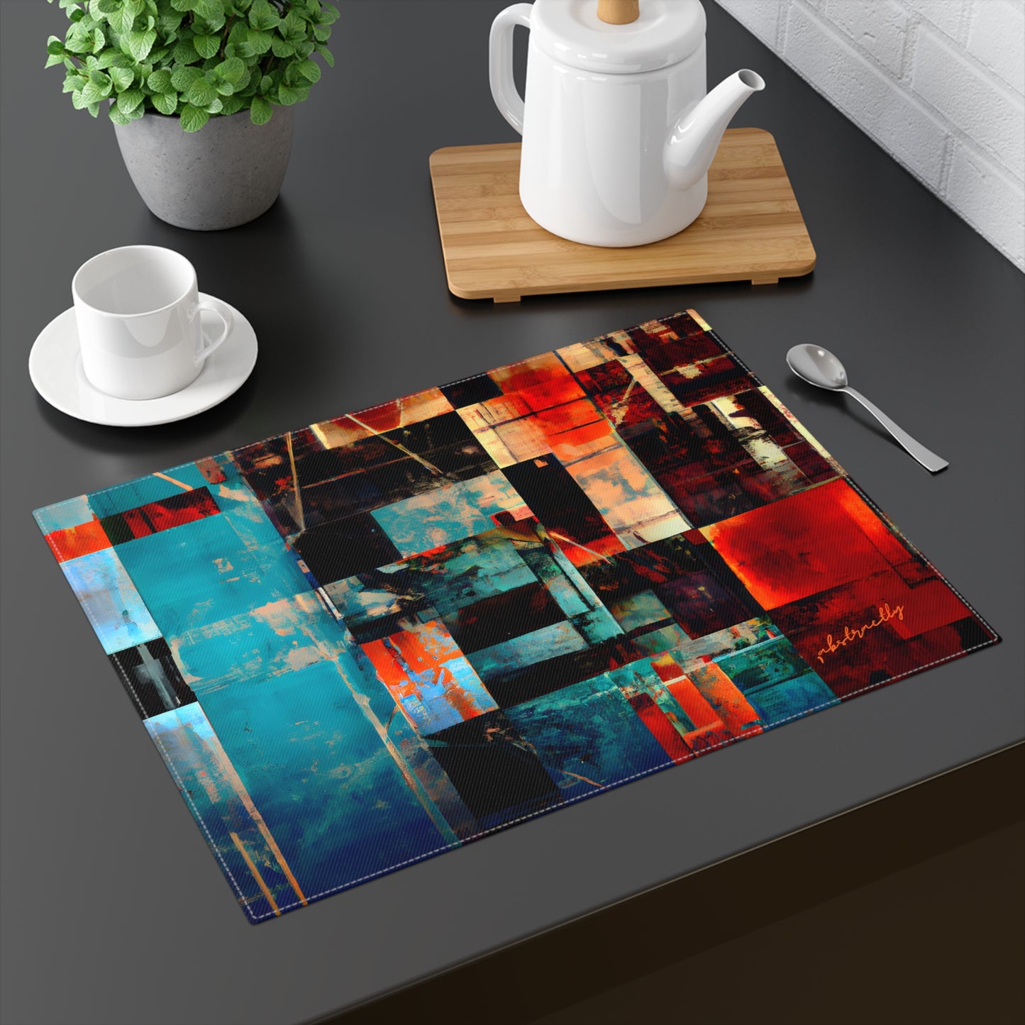 Harvey Sterling - Weak Force, Abstractly - Placemat