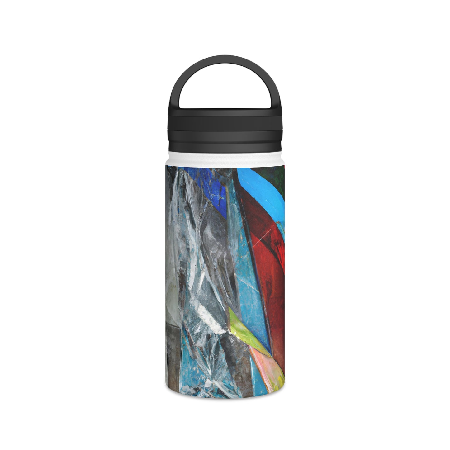 Miles Caldwell - Friction Force, Abstractly - Stainless Steel Water Bottle