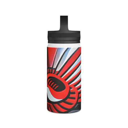 Aaron Feldman - Electric Force, Abstractly - Stainless Steel Water Bottle