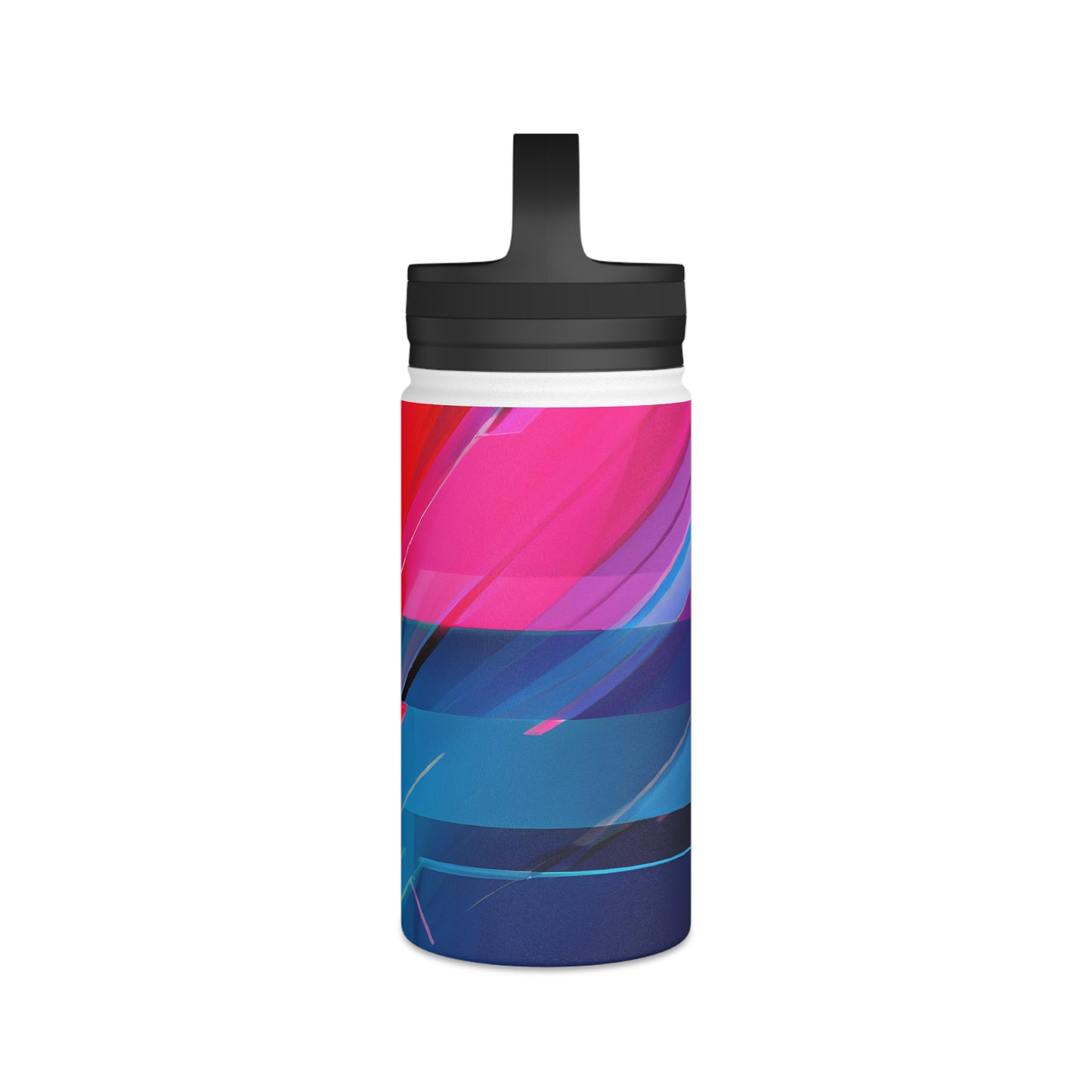 Helen Kaplan - Air Resistance Force, Abstractly - Stainless Steel Water Bottle