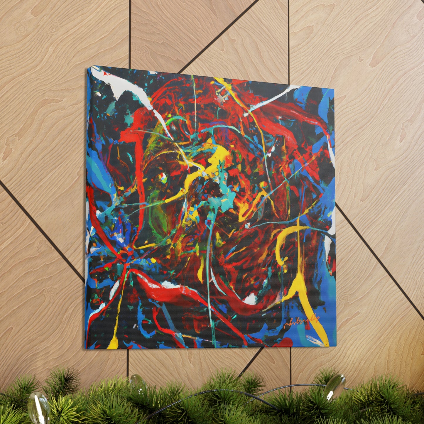 Galactic Ironium - Chemistry, Abstractly - Canvas