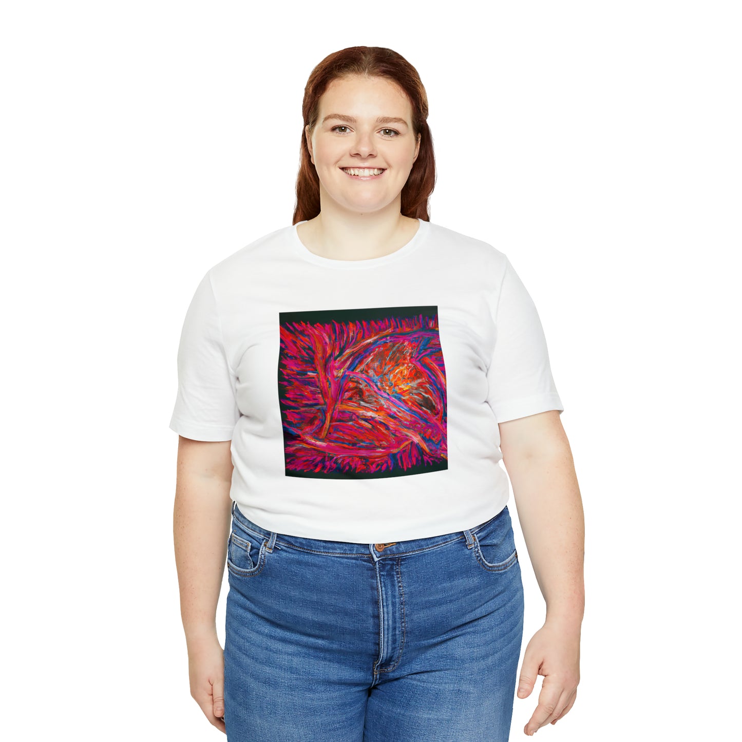 Solarian Crystal Prism - Neon, Abstractly - Tee