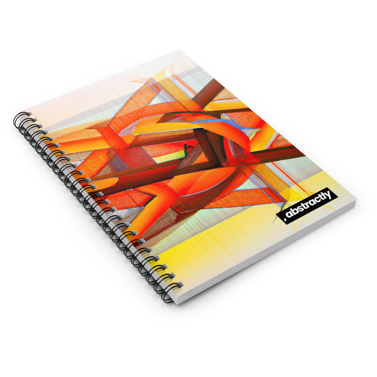 Dorian Stansfield - Magnetic Force, Abstractly - Spiral Notebook