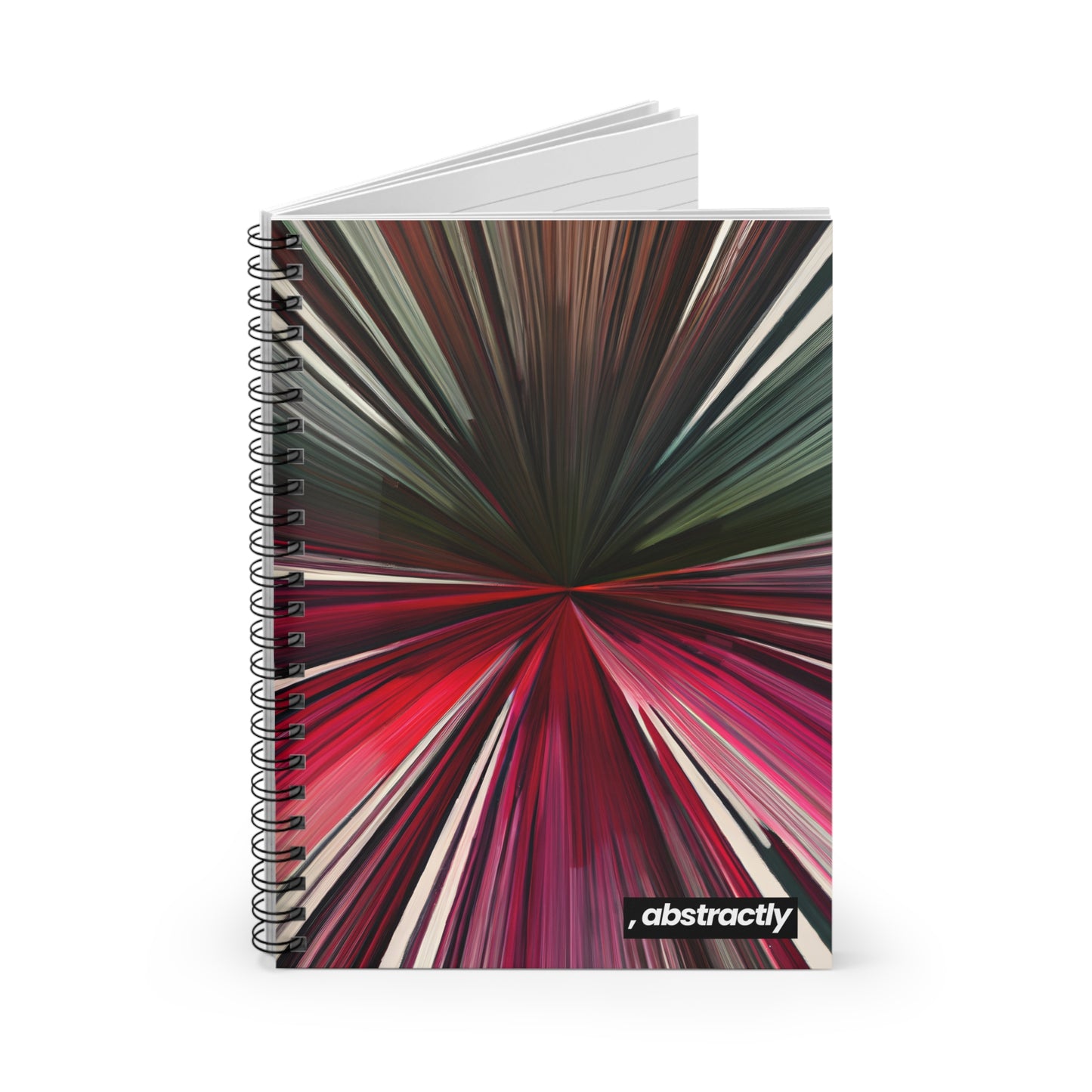 Lorenzo Mancini - Spring Force, Abstractly - Spiral Notebook