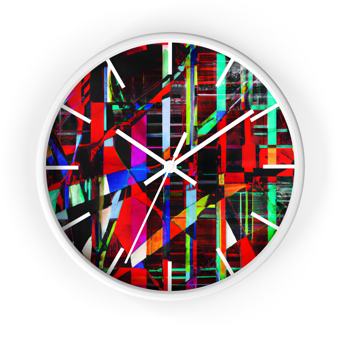 Rebecca Swanson - Applied Force, Abstractly - Wall Clock