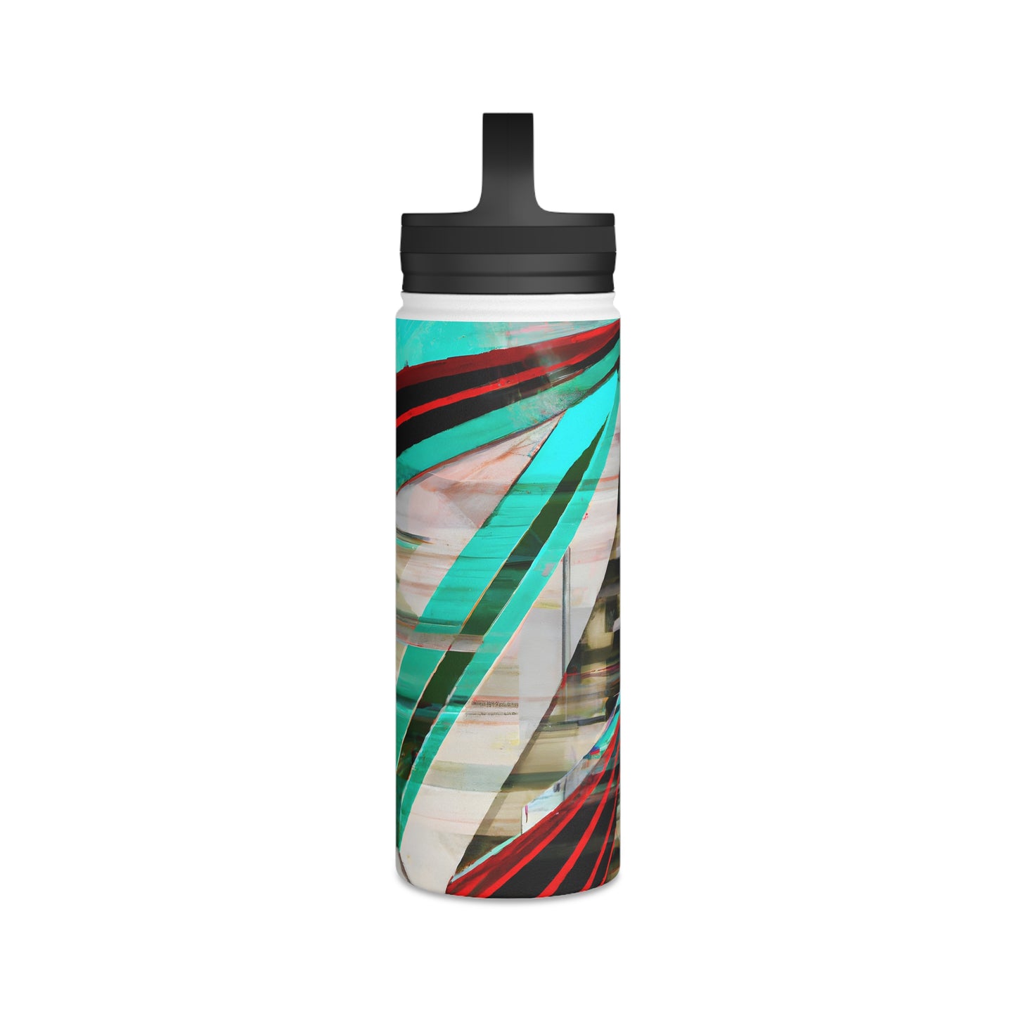 Bonnie Rosenbaum - Electric Force, Abstractly - Stainless Steel Water Bottle