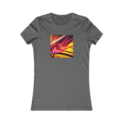 Vera Whitmore - Electromagnetic Force, Abstractly - Ladies' Cut Tee