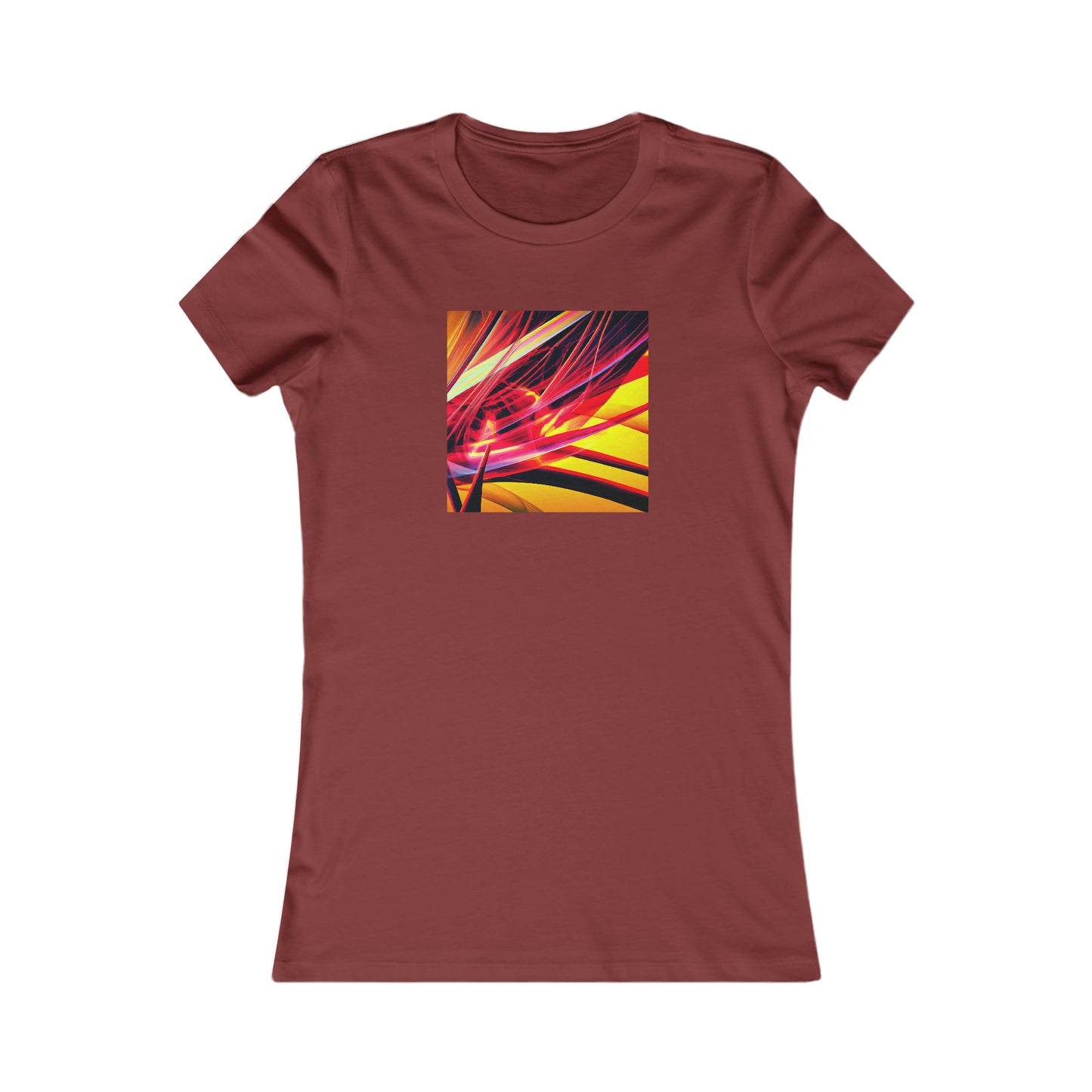 Vera Whitmore - Electromagnetic Force, Abstractly - Ladies' Cut Tee