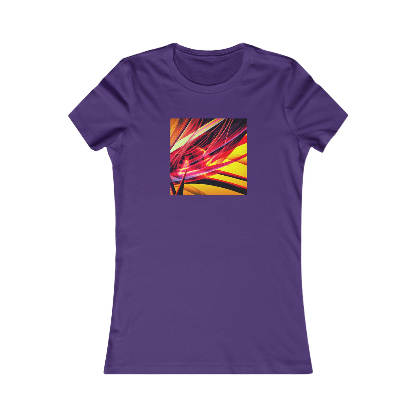 Vera Whitmore - Electromagnetic Force, Abstractly - Ladies' Cut Tee