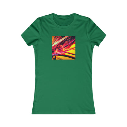 Vera Whitmore - Electromagnetic Force, Abstractly - Ladies' Cut Tee