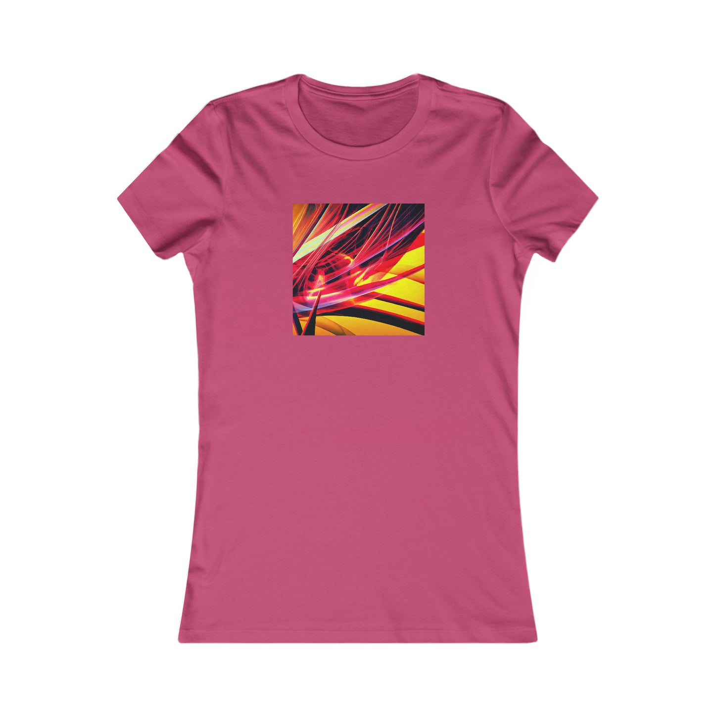 Vera Whitmore - Electromagnetic Force, Abstractly - Ladies' Cut Tee