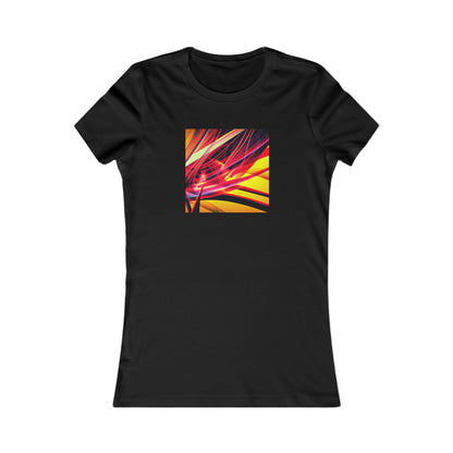 Vera Whitmore - Electromagnetic Force, Abstractly - Ladies' Cut Tee