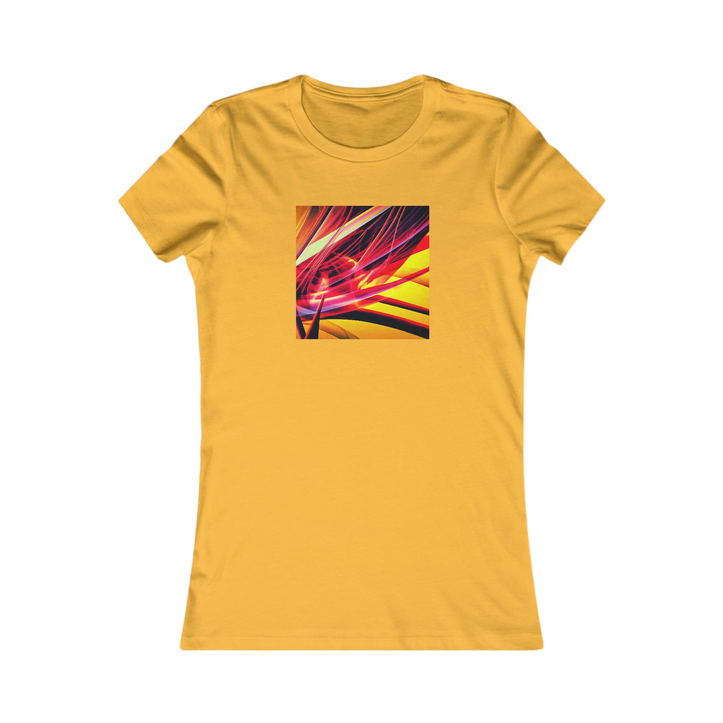 Vera Whitmore - Electromagnetic Force, Abstractly - Ladies' Cut Tee