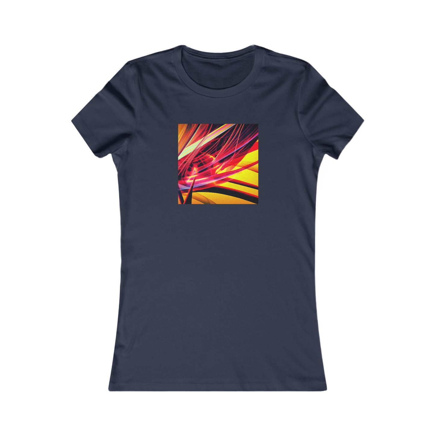 Vera Whitmore - Electromagnetic Force, Abstractly - Ladies' Cut Tee