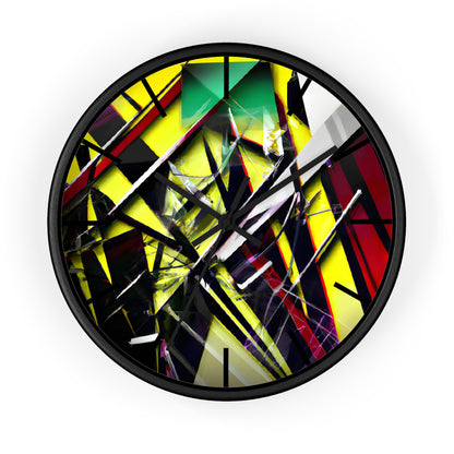 Audrey Rasmussen - Applied Force, Abstractly - Wall Clock