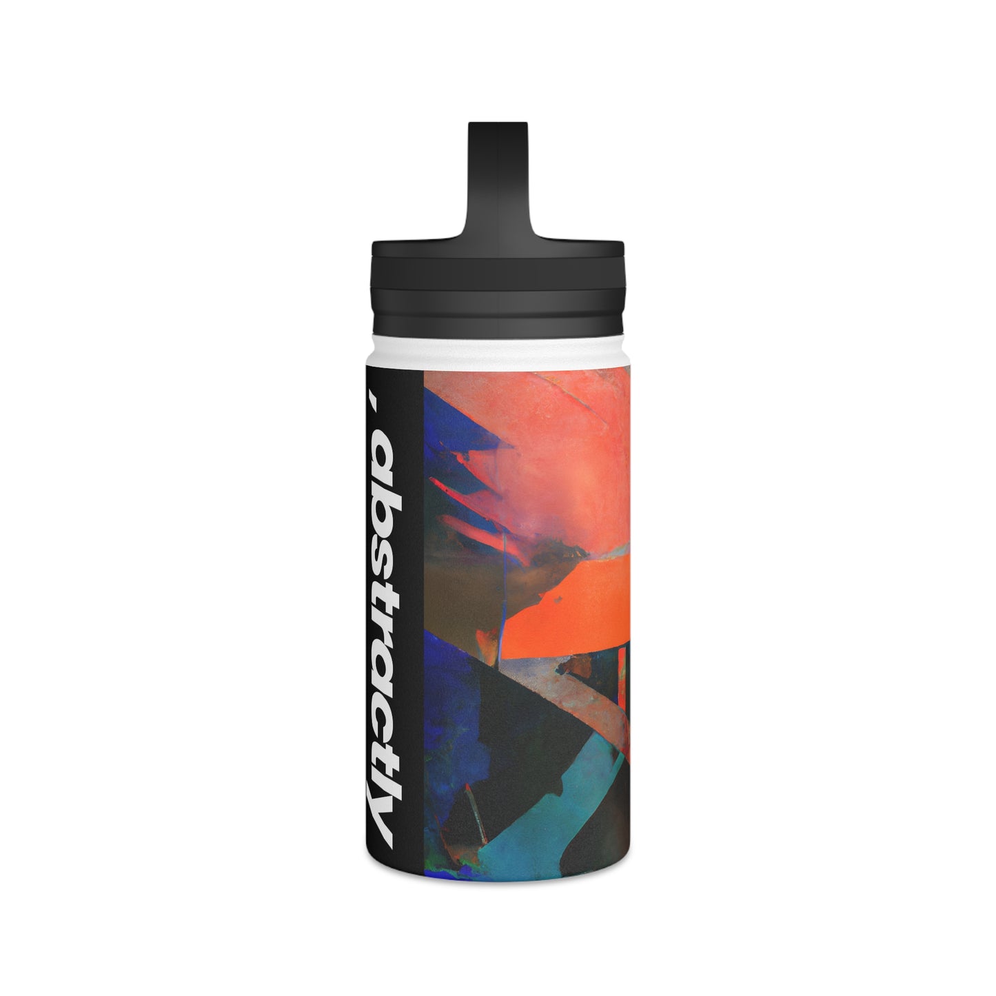 Ariana Sanders - Tension Force, Abstractly - Stainless Steel Water Bottle